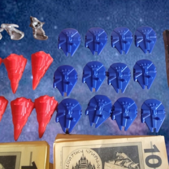 1997 MONOPOLY STAR WARS CLASSIC TRILOGY EDITION REPLACEMENT GAME PIECES - Picture 6 of 7